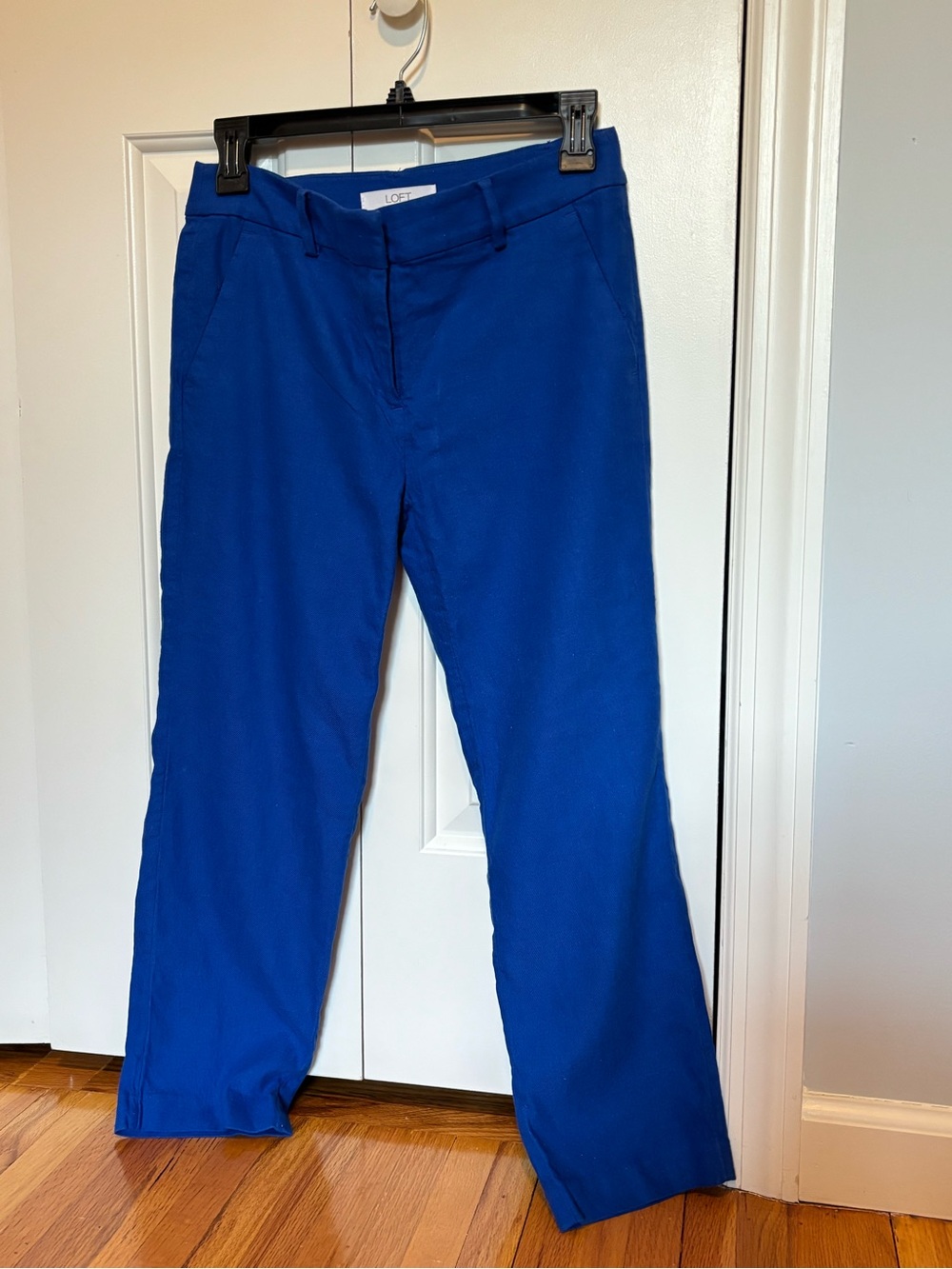 LOFT Cobalt Blue Riviera Slim Pants